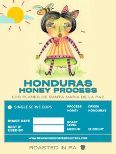 Artist Series No.3 - Honduras Honey - "bzzzzzzzz" Single Serve Cups 12 count