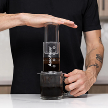 Load image into Gallery viewer, AeroPress Coffee Maker-NEW - Clear 3-in-1 Coffee Press - Full Bodied Flavor Without Grit
