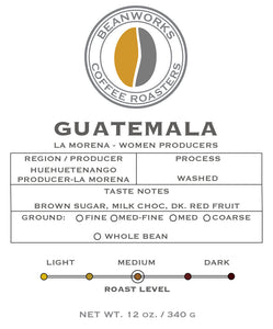 Guatemala HUEHUETENANGO LA MORENA