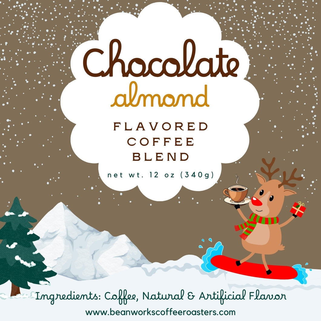 Chocolate Almond * Flavored coffee blend